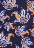 Navy with Paisley Shirt