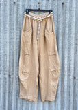 Front Pocket Linen Pant