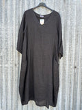 Devitalia 24-203S v neck dress