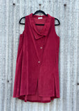 Corduroy Long Vest