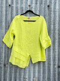 25-103AxL Ruffle Top