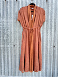 25-201AxL Scarf Dress