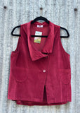 Corduroy Crop Vest