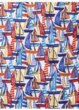 Multicolor Sailboats Shirt