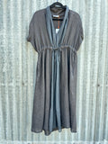 25-201AxL Scarf Dress