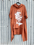 25-104AxL Sahara Splash Tunic